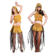 Op deze afbeelding zie je een Kostuums, van het merk Funny Fashion. 1001 Nacht Betoverde Buikdanseres Vrouw Kostuum