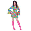 Flower Funk Hippie Jurk Vrouw