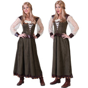 Op deze afbeelding zie je een Kostuums, van het merk Funny Fashion. Robin Hood De Armenhelper Jurk Vrouw