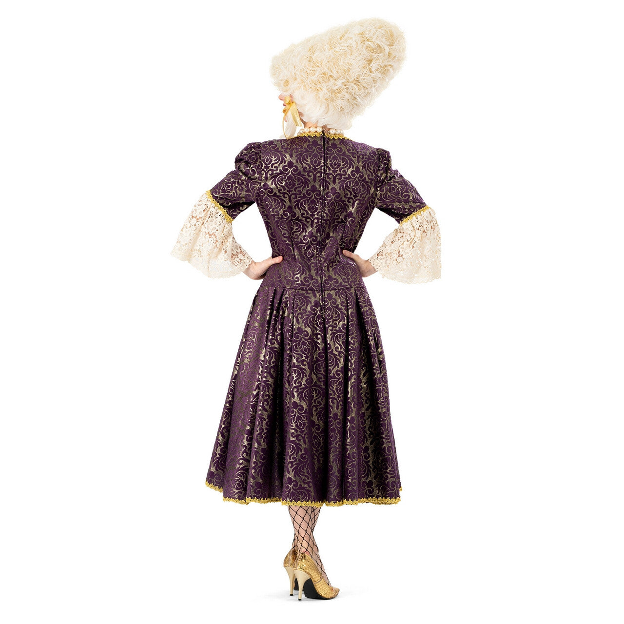 Op deze afbeelding zie je een Kostuums, van het merk Funny Fashion. Deftige Baroque Bernadette Vrouw Kostuum
