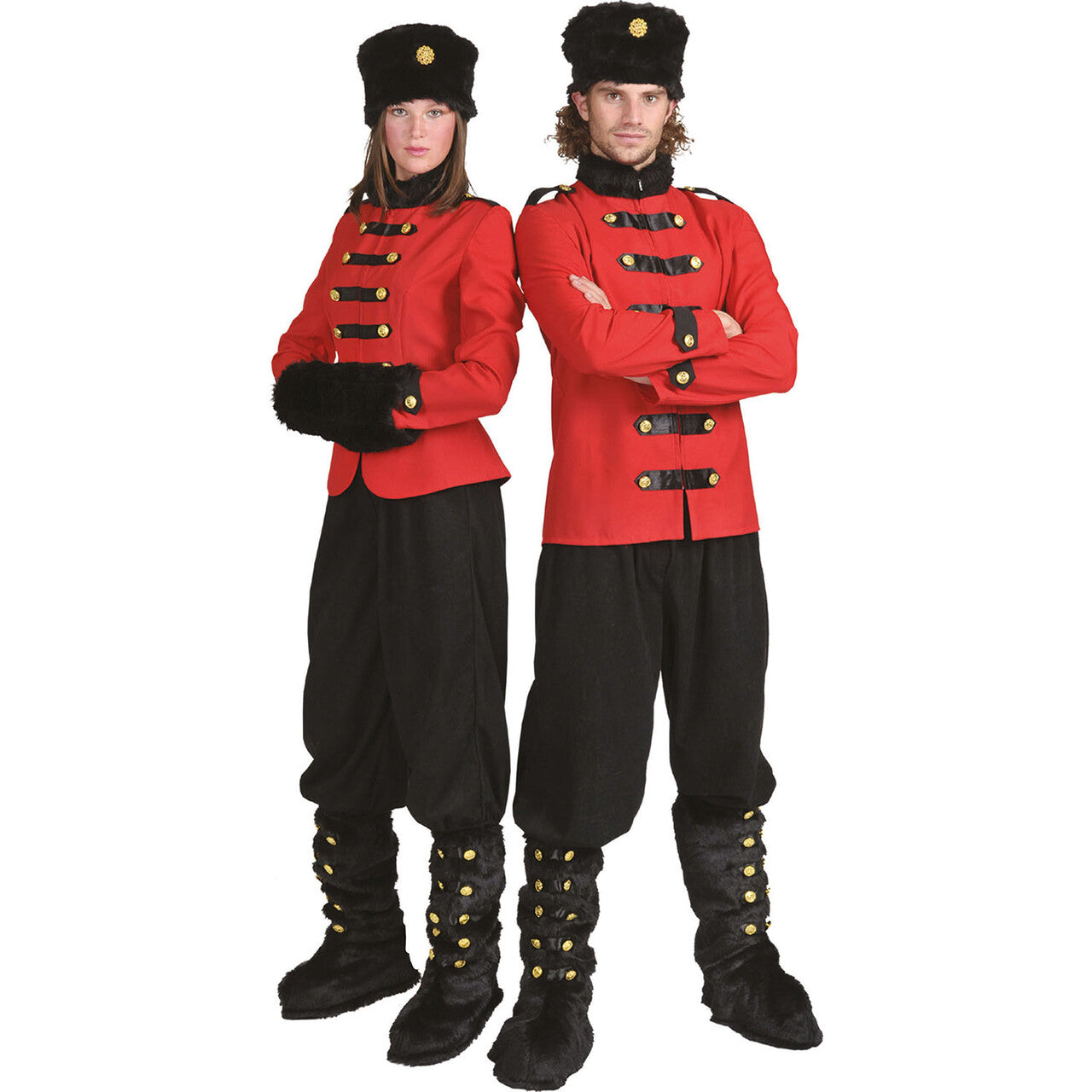Op deze afbeelding zie je een Kostuums, van het merk Funny Fashion. Konzichic De Kozak Heer Man Kostuum
