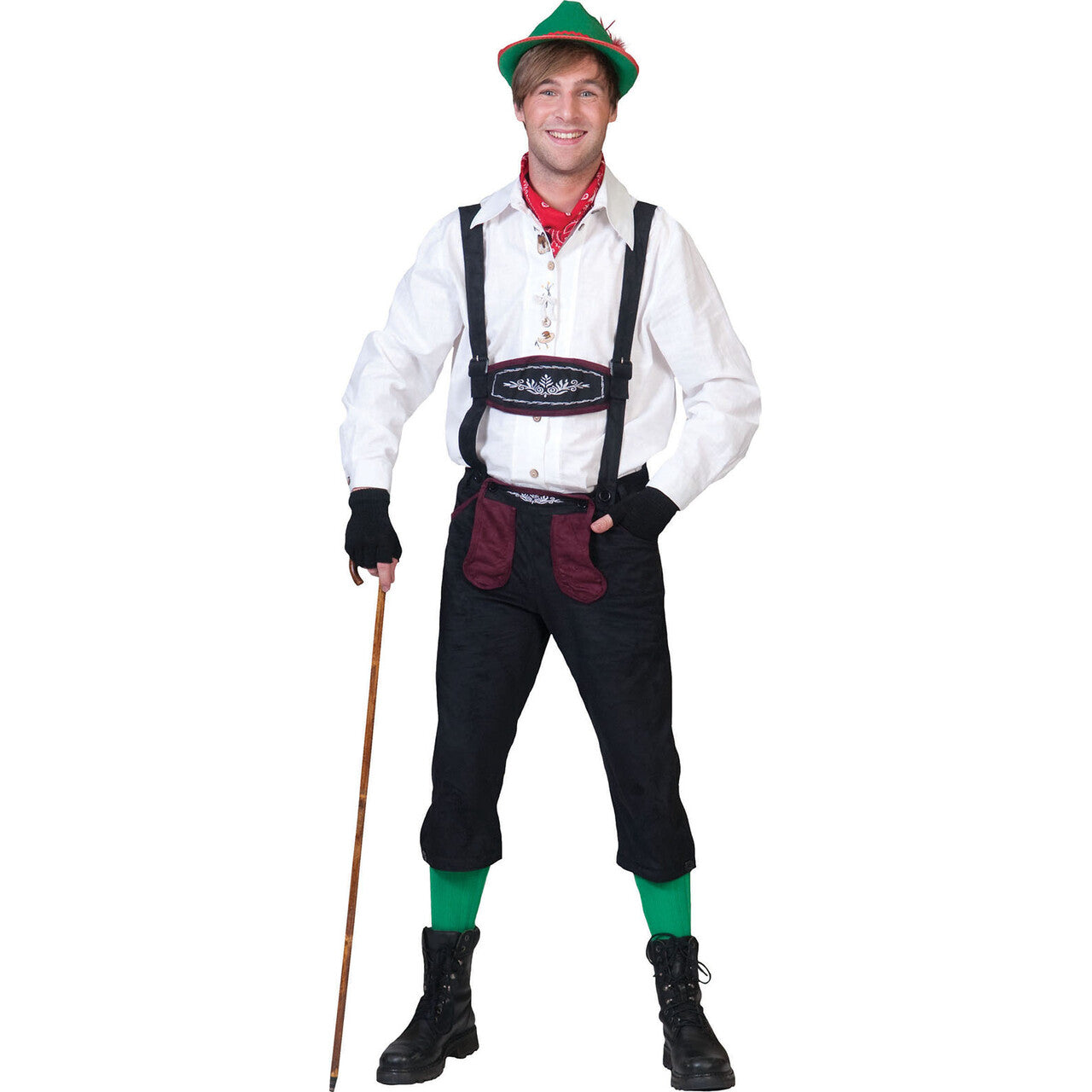 Op deze afbeelding zie je een Kostuums, van het merk Funny Fashion. Munchen Lederhose Man