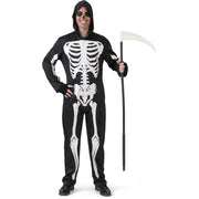 Op deze afbeelding zie je een Kostuums, van het merk Funny Fashion. Skelet Bennie Beenderen Man Kostuum