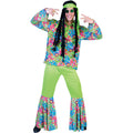 Flower Funk Hippie Man Kostuum