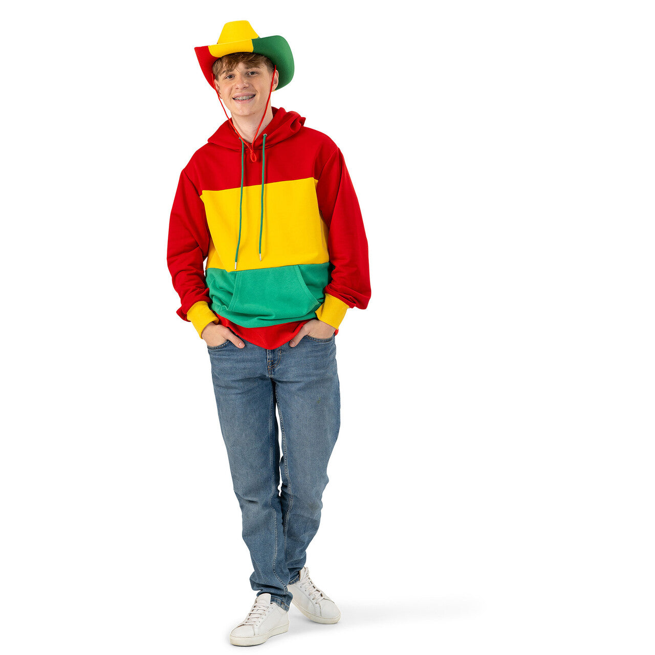 Op deze afbeelding zie je een Kostuums, van het merk Funny Fashion. Vasteloavend Trui Man