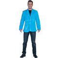 Fuzzy Jasje Blauw Man