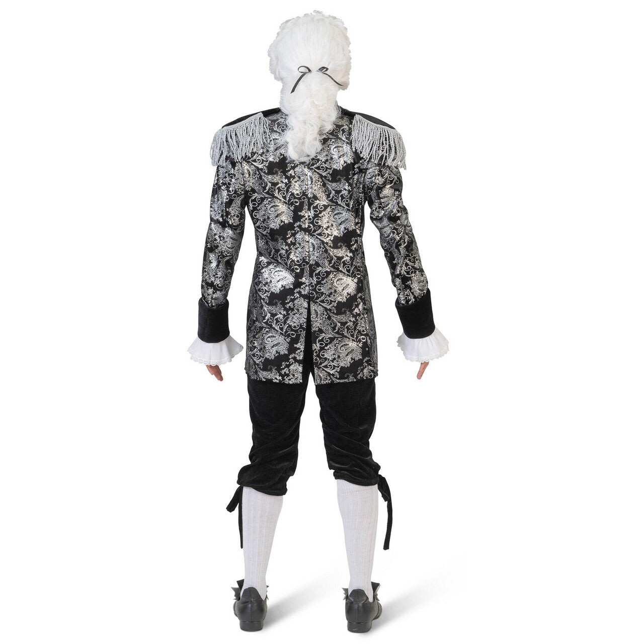 Op deze afbeelding zie je een Kostuums, van het merk Funny Fashion. Baron Silverrijk Jas Met Bef Man Kostuum