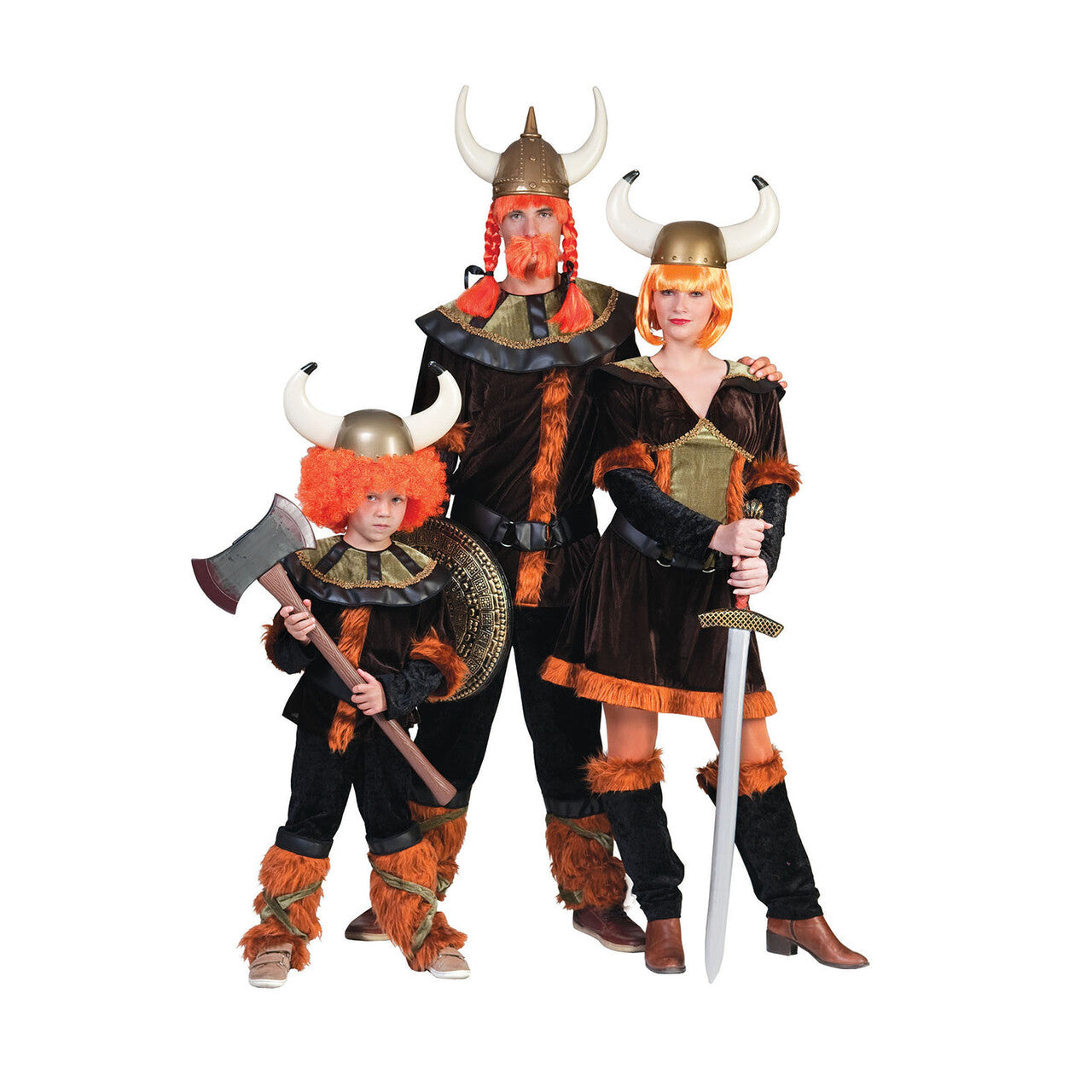 Op deze afbeelding zie je een Kostuums, van het merk Funny Fashion. Viking Victor Kostuum Man