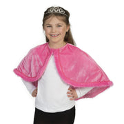 Op deze afbeelding zie je een Kostuums, van het merk Funny Fashion. Roze Prinsessen Cape Meisje