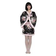 Op deze afbeelding zie je een Kostuums, van het merk Funny Fashion. Japanse Kimono Shimasake Vrouw Kostuum