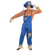 Op deze afbeelding zie je een Kostuums, van het merk Funny Fashion. Vogelverschrikker Crowman Kostuum
