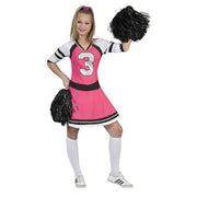 Op deze afbeelding zie je een Kostuums, van het merk Funny Fashion. Stralende Sandy Cheerleader Vrouw Kostuum