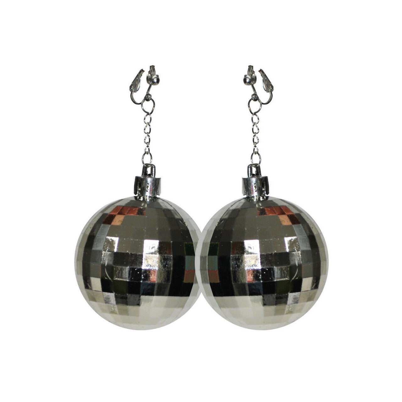 Op deze afbeelding zie je een Accessoires, van het merk Funny Fashion. Disco Bal Oorbellen Donna Summer