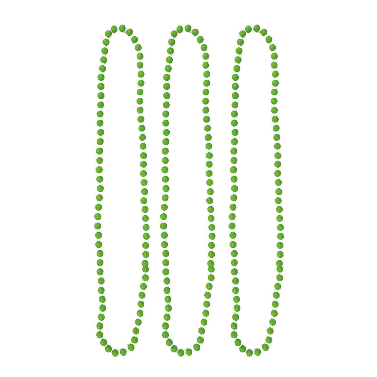 Op deze afbeelding zie je een Accessoires, van het merk Funny Fashion. Fluorescerend Groene Disco Ketting