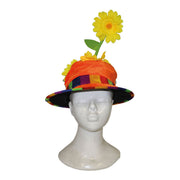 Op deze afbeelding zie je een Accessoires, van het merk Funny Fashion. Happy Hippie Bloemen Hoed
