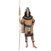 Op deze afbeelding zie je een Kostuums, van het merk Funny Fashion. Azteekse Strijder Chocolatl Man Kostuum