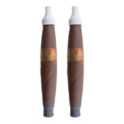 Op deze afbeelding zie je een Accessoires, van het merk Funny Fashion. 2 Dikke Havanna Sigaren 28 Centimeter