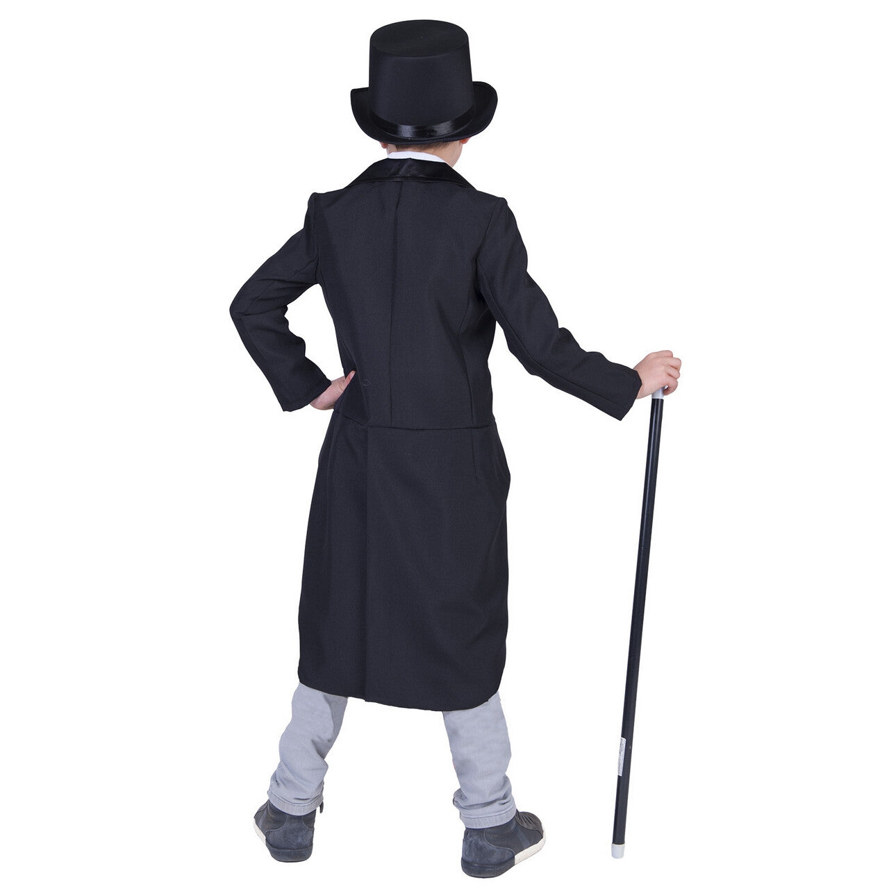 Op deze afbeelding zie je een Kostuums, van het merk Funny Fashion. Rijke Bankier City Londen Slipjas Jongen