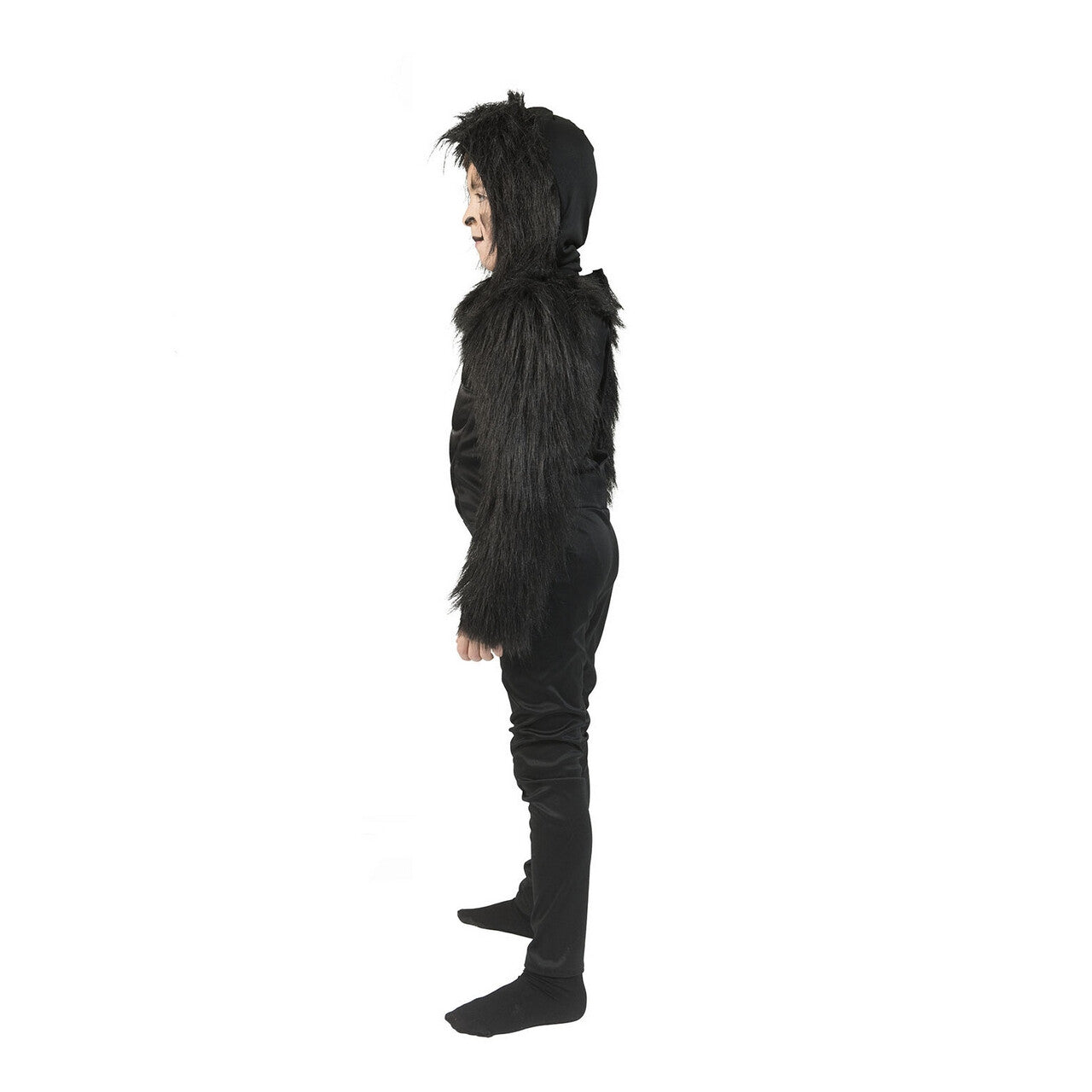 Op deze afbeelding zie je een Kostuums, van het merk Funny Fashion. Gespierde Oerwoud Gorilla Kind Kostuum