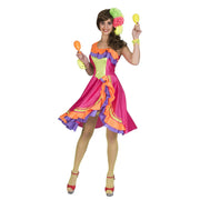 Op deze afbeelding zie je een Kostuums, van het merk Funny Fashion. Sandra Samba Brasil Carnaval Vrouw Kostuum