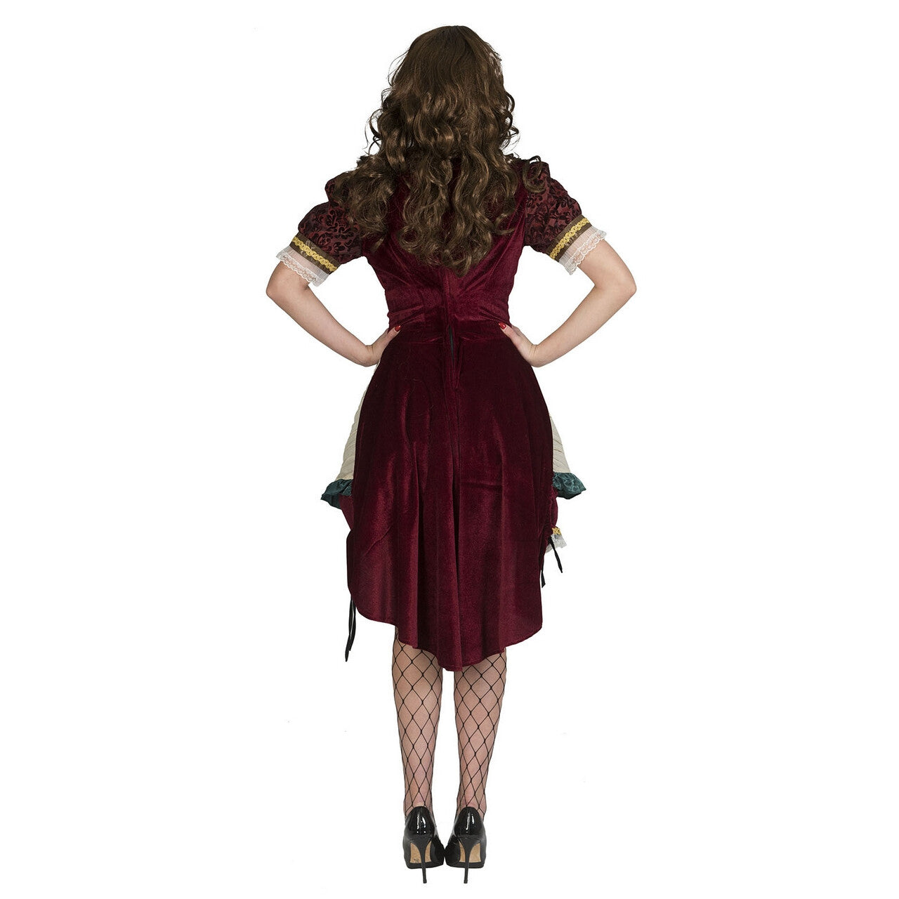Op deze afbeelding zie je een Kostuums, van het merk Funny Fashion. Victoriaanse Industriele Revolutie Steampunk Vrouw Kostuum