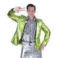 Glanzend Groen Disco Godheid Colbert Man