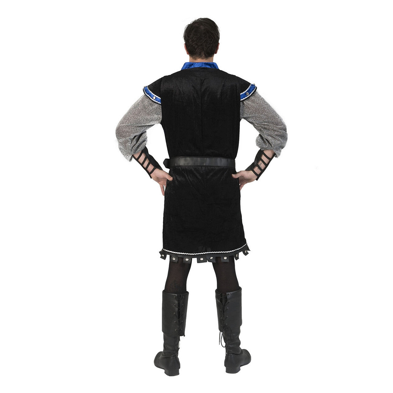 Op deze afbeelding zie je een Kostuums, van het merk Funny Fashion. Onverschrokken Middeleeuwse Roofridder Man Kostuum