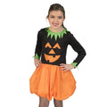 Afgrijselijke Pompoen Halloween Meisje Kostuum