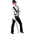 Met Schitteringen Bezaaid Zilveren Showman Vest