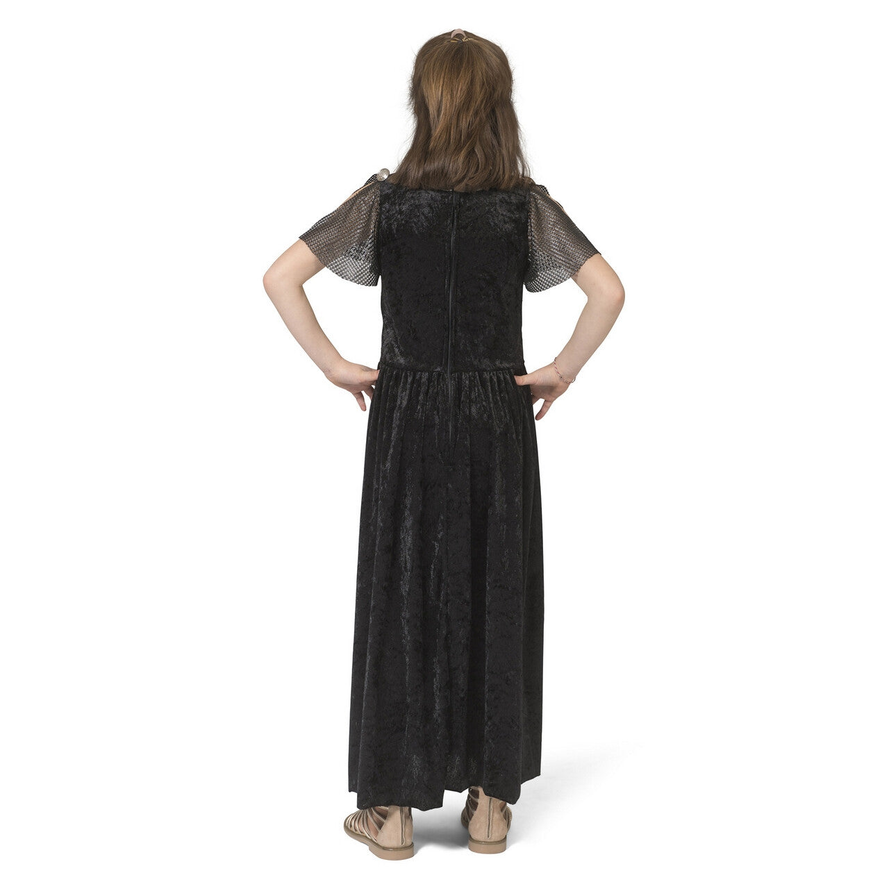 Op deze afbeelding zie je een Kostuums, van het merk Funny Fashion. Goddelijke Onoverwinnelijke Griekse Strijder Troje Meisje Kostuum