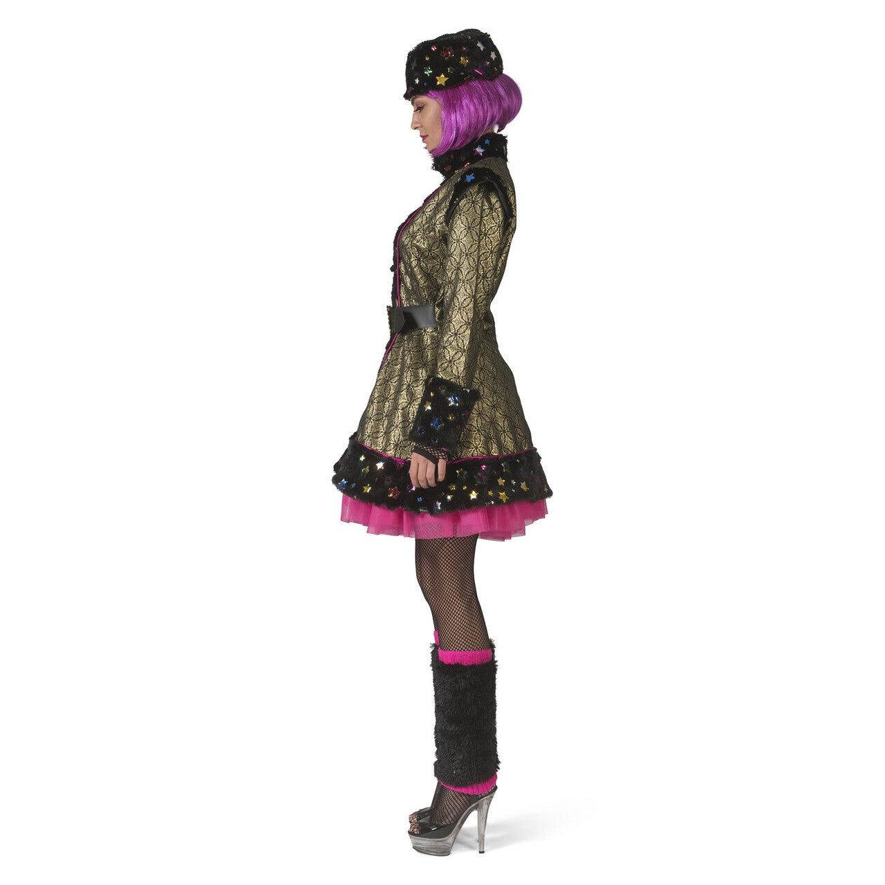 Op deze afbeelding zie je een Kostuums, van het merk Funny Fashion. Dansen Onder De Sterren Toendra Kozak Katja Vrouw Kostuum