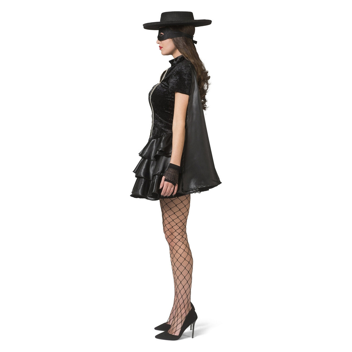 Op deze afbeelding zie je een Kostuums, van het merk Funny Fashion. Senora Sarita Mexicaanse Heldin Vrouw Kostuum
