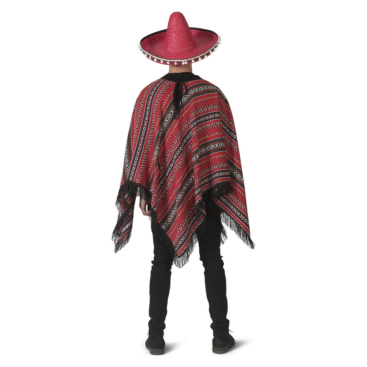 Op deze afbeelding zie je een Kostuums, van het merk Funny Fashion. Poncho Mexicaanse Bandiet Pedro Pistola Man Kostuum