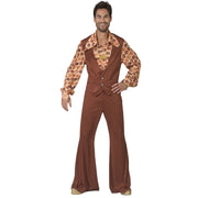 Op deze afbeelding zie je een Kostuums, van het merk Funny Fashion. Jaren 70 Appels En Peren Fruit Man Kostuum