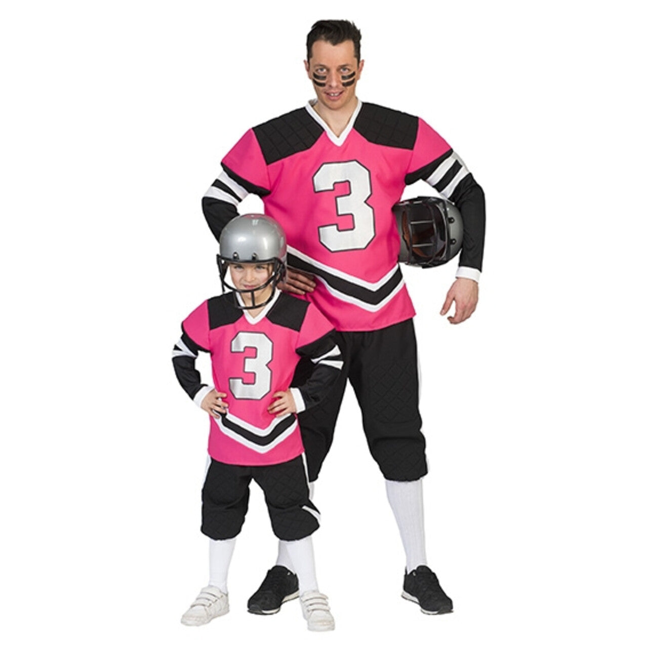 Op deze afbeelding zie je een Kostuums, van het merk Funny Fashion. Montana Quarterback American Football USA Man Kostuum