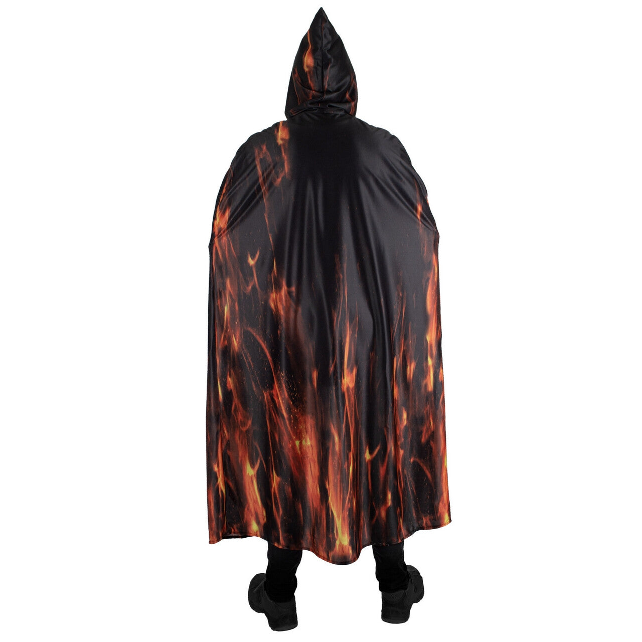 Op deze afbeelding zie je een Kostuums, van het merk Funny Fashion. Hellige Vuurcape Man