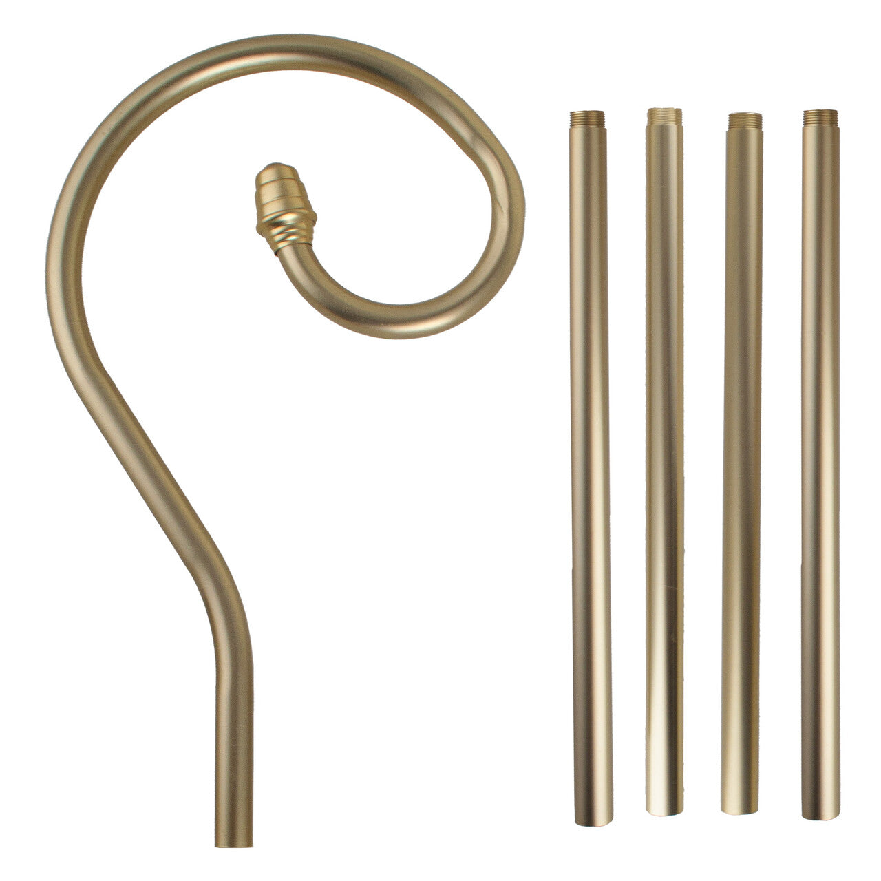 Op deze afbeelding zie je een Accessoires, van het merk Funny Fashion. Luxe Gouden Staf Sinterklaas