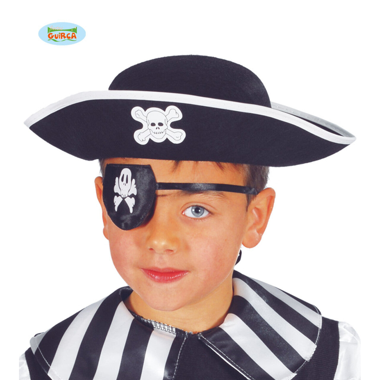 Op deze afbeelding zie je een Accessoires, van het merk Guirca. Hoed Piraat Martinique