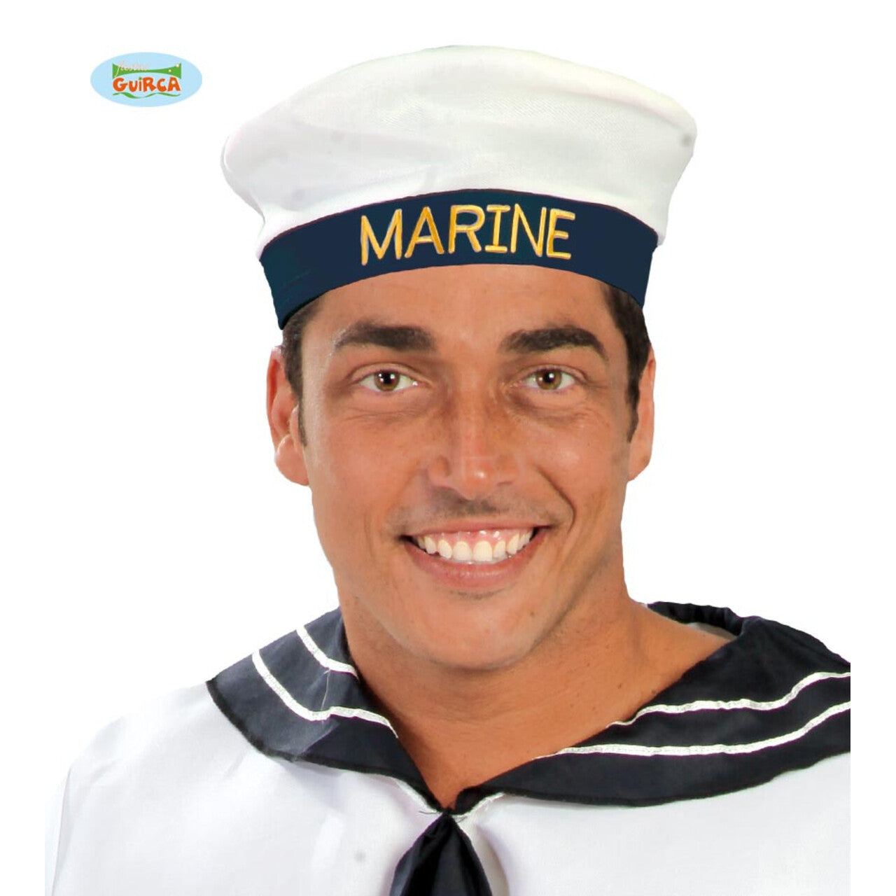Op deze afbeelding zie je een Accessoires, van het merk Guirca. Matroos Marine Muts