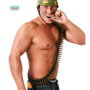 Op deze afbeelding zie je een Accessoires, van het merk Guirca. Kogelriem Rambo 140 Centimeter