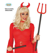 Op deze afbeelding zie je een Accessoires, van het merk Guirca. Satan Drietand 100 Centimeter
