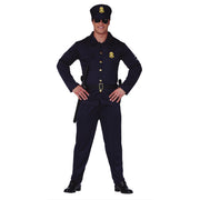 Op deze afbeelding zie je een Kostuums, van het merk Guirca. Halt Of Ik Schiet Politie Agent Man Kostuum