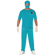 Op deze afbeelding zie je een Kostuums, van het merk Guirca. Chirurg Snijgraag Man Kostuum
