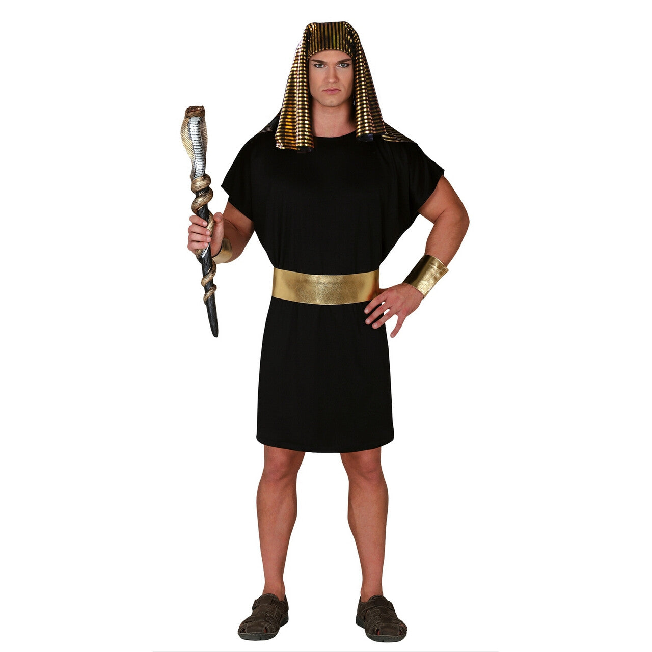 Op deze afbeelding zie je een Kostuums, van het merk Guirca. Egyptische Paleiswacht Man Kostuum