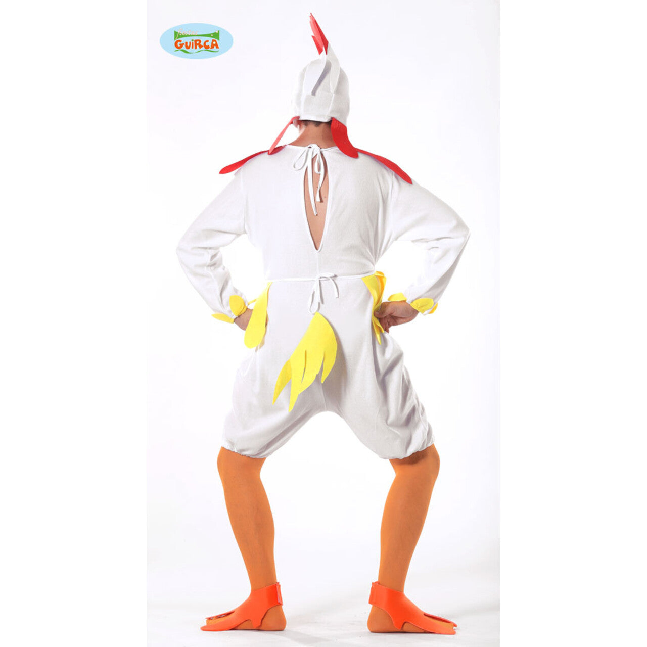 Op deze afbeelding zie je een Kostuums, van het merk Guirca. Toktok Kip Man Kostuum
