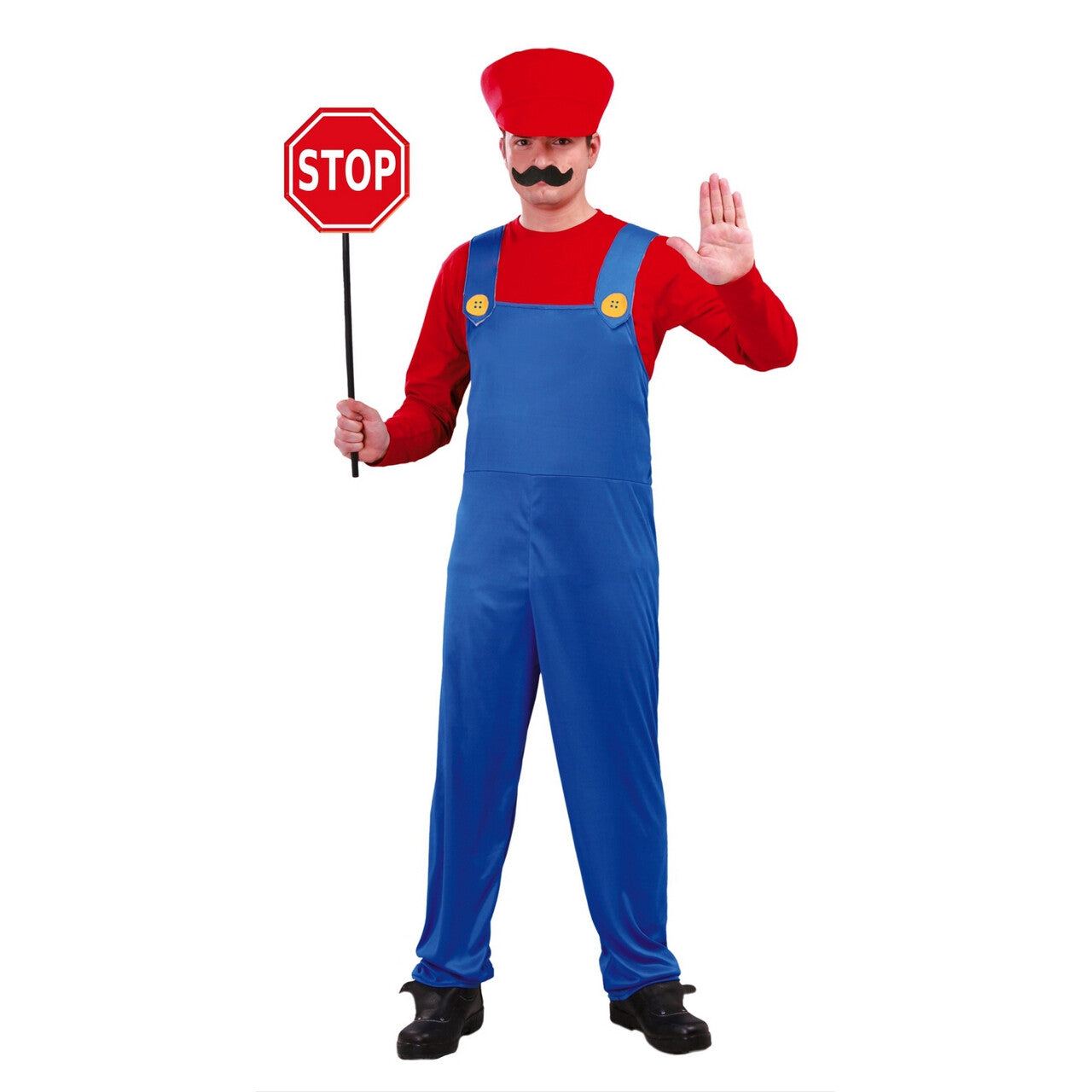 Op deze afbeelding zie je een Kostuums, van het merk Guirca. Tinus De Trekker Boer Man Kostuum