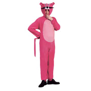 Op deze afbeelding zie je een Kostuums, van het merk Guirca. De Roze Panter Man Kostuum