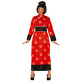 Traditioneel Chinees Kostuum Rood Vrouw