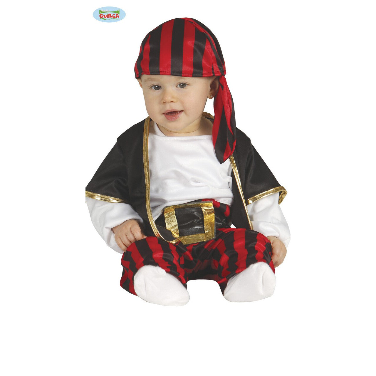 Op deze afbeelding zie je een Kostuums, van het merk Guirca. Onschuldig Piraatje Baby Jongen Kostuum