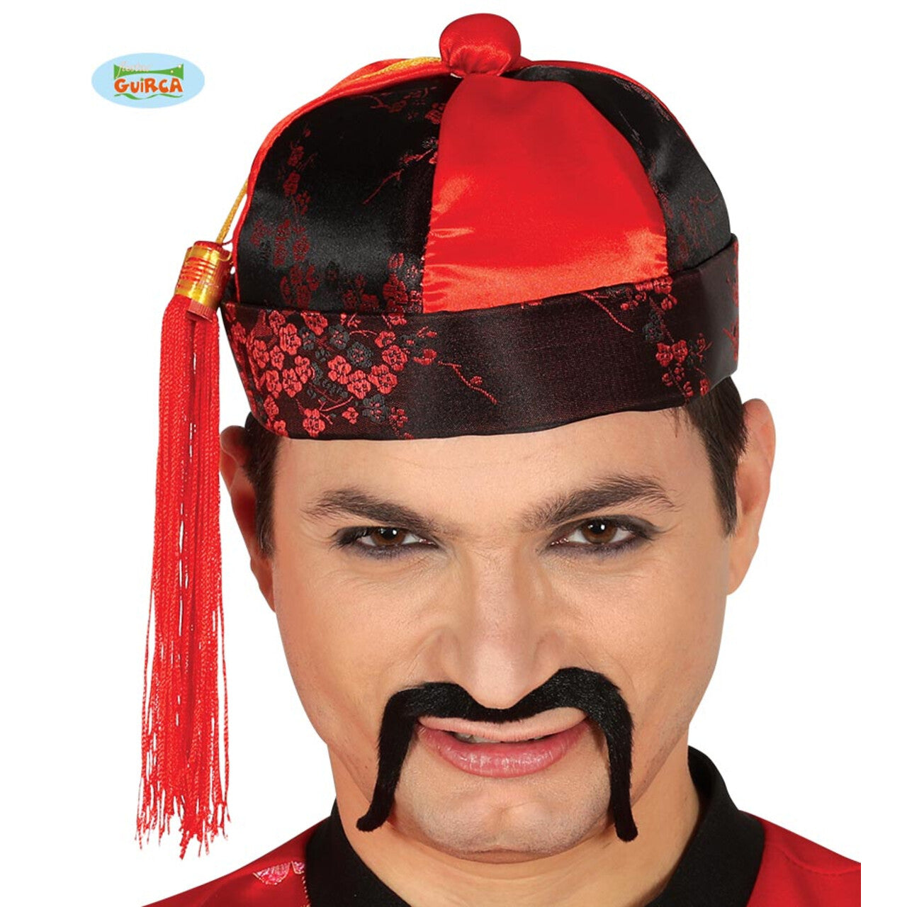 Op deze afbeelding zie je een Accessoires, van het merk Guirca. Chinees Hoofddeksel Mandarijn